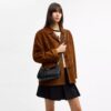 Τσάντα ώμου Teri με καπιτονέ