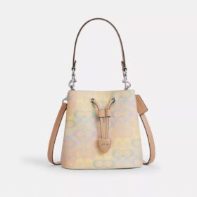 Τσάντα Rowan Bucket από το Signature Canvas Rainbow