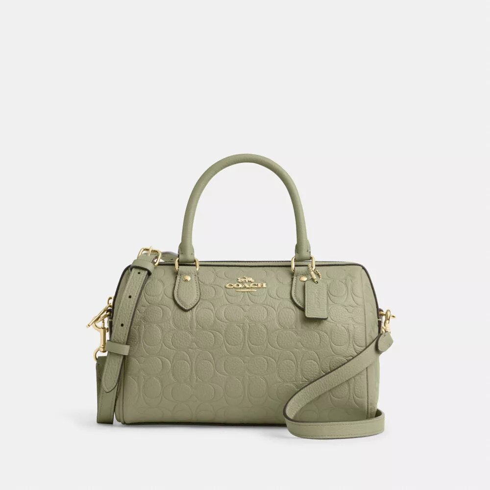 Τσάντα Rowan Satchel από χαρακτηριστικό δέρμα