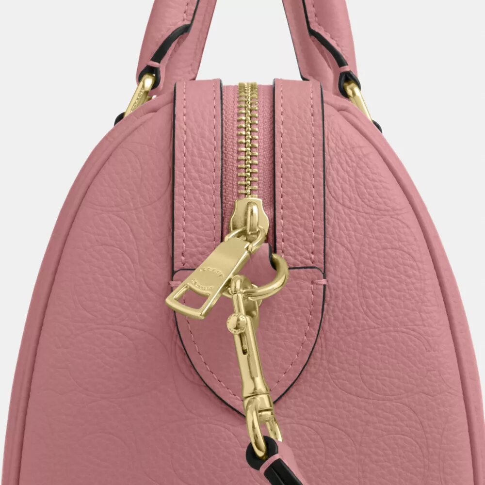 Τσάντα Rowan Satchel από χαρακτηριστικό δέρμα