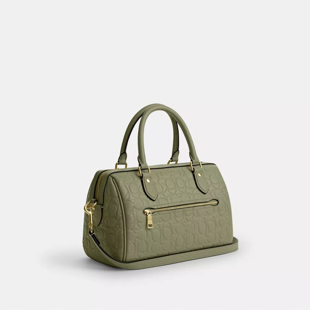 Τσάντα Rowan Satchel από χαρακτηριστικό δέρμα