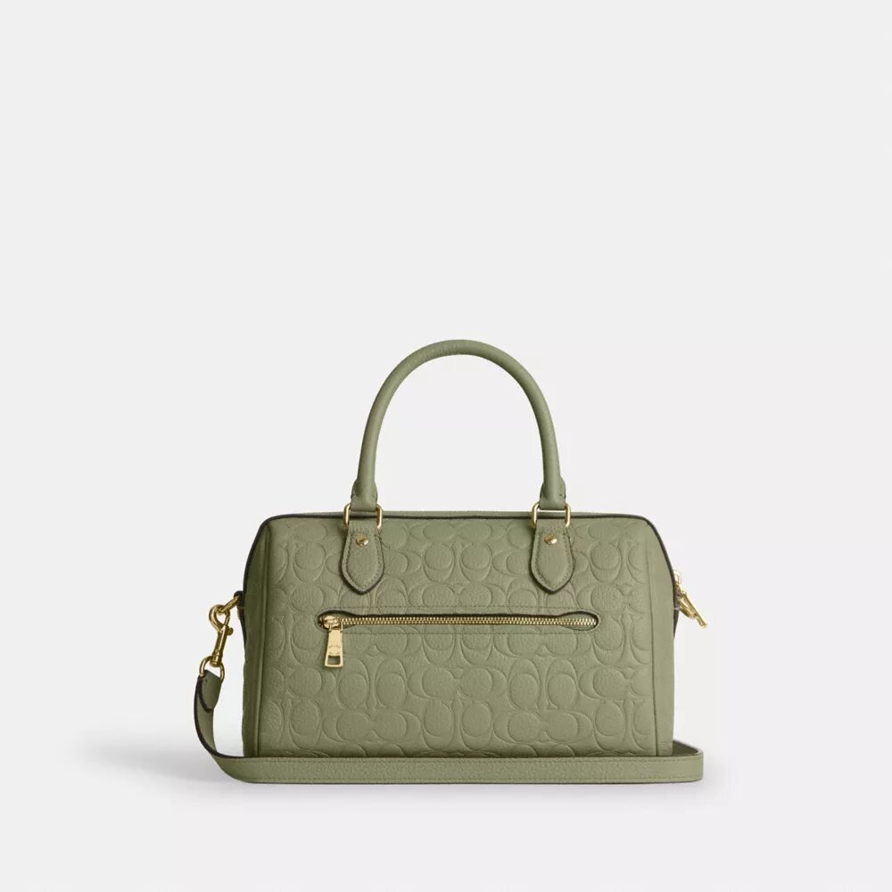 Τσάντα Rowan Satchel από χαρακτηριστικό δέρμα