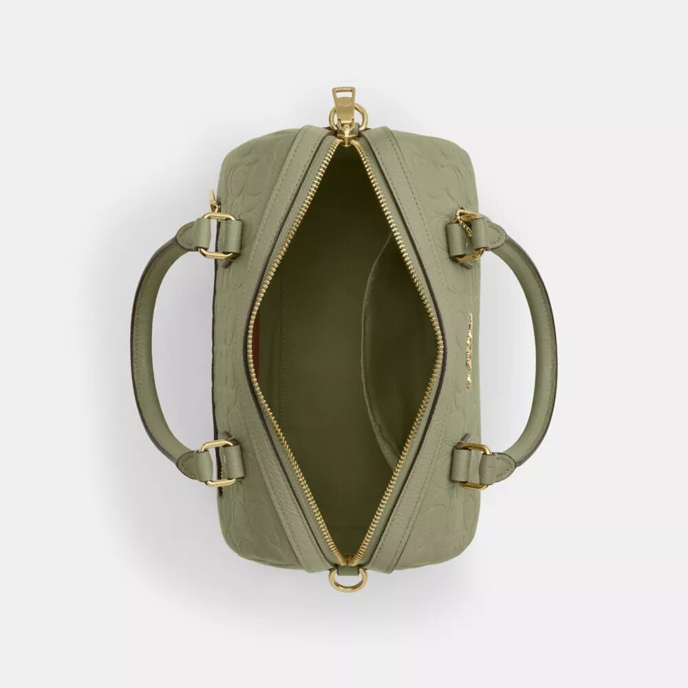 Τσάντα Rowan Satchel από χαρακτηριστικό δέρμα