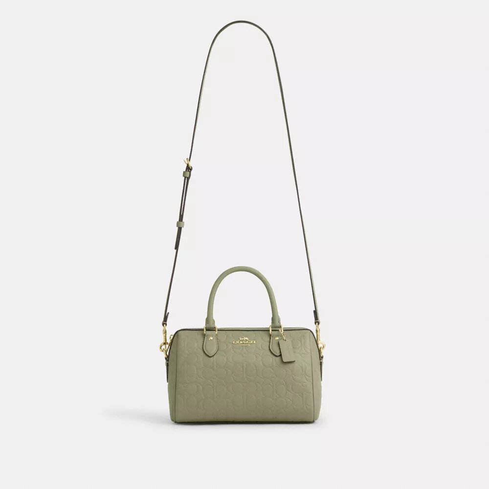 Τσάντα Rowan Satchel από χαρακτηριστικό δέρμα