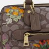 Τσάντα Rowan Satchel από χαρακτηριστικό ζακάρ με λουλουδάτο κέντημα