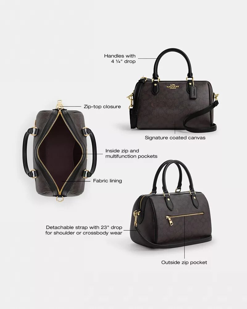 Τσάντα Rowan Satchel από Signature Canvas