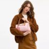 Τσάντα Rowan Satchel από Signature Canvas με Γούρια