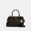 Τσάντα Rowan Satchel από το Signature Canvas με διακοσμητικά στοιχεία