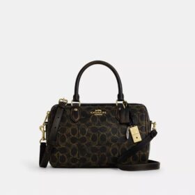 Τσάντα Rowan Satchel από το Signature Canvas με διακοσμητικά στοιχεία