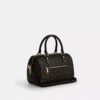 Τσάντα Rowan Satchel από το Signature Canvas με διακοσμητικά στοιχεία