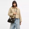Τσάντα Rowan Satchel από το Signature Canvas με διακοσμητικά στοιχεία