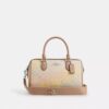Τσάντα Rowan Satchel από το Signature Canvas Rainbow
