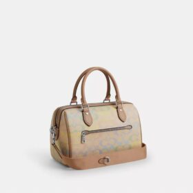 Τσάντα Rowan Satchel από το Signature Canvas Rainbow