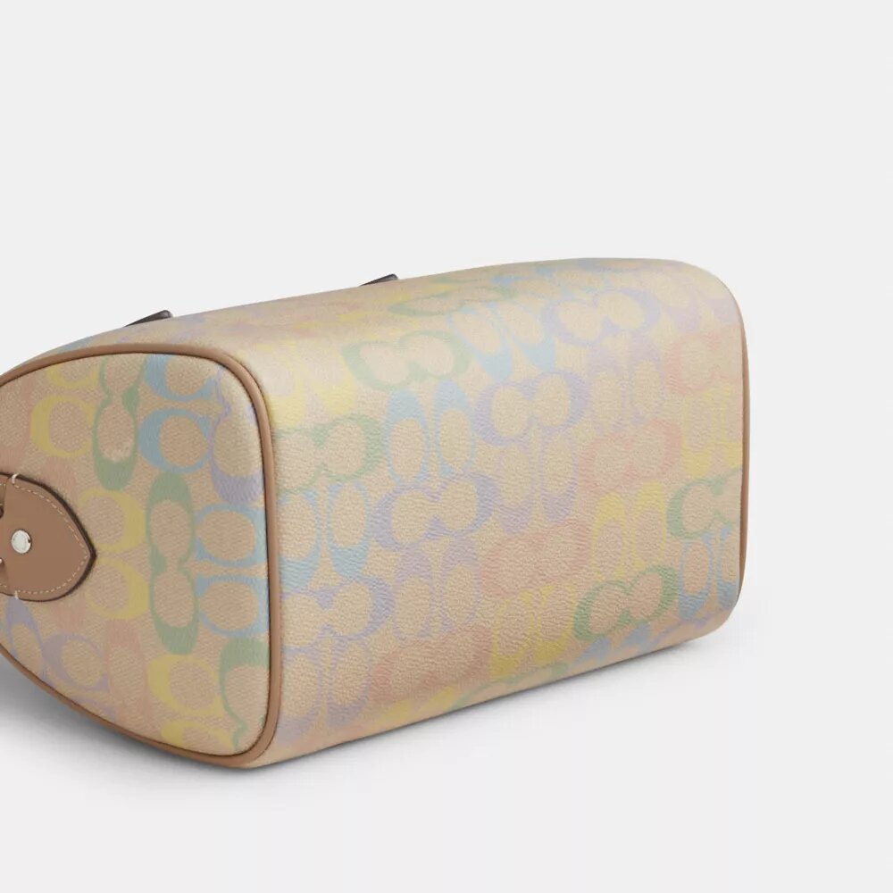 Τσάντα Rowan Satchel από το Signature Canvas Rainbow