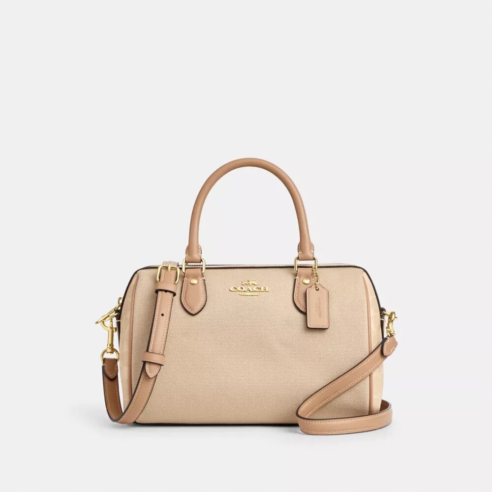 Τσάντα Rowan Satchel σε χρωματικά μπλοκ