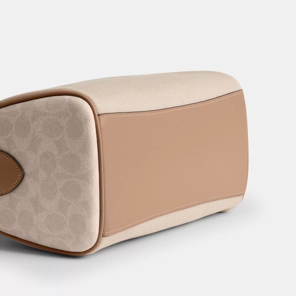 Τσάντα Rowan Satchel σε χρωματικά μπλοκ