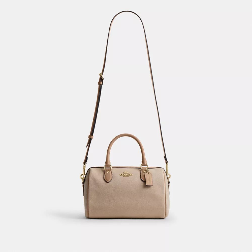 Τσάντα Rowan Satchel σε χρωματικά μπλοκ