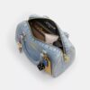 Τσάντα Rowan Satchel σε Loved Denim με γούρια