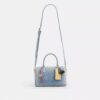 Τσάντα Rowan Satchel σε Loved Denim με γούρια