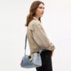 Τσάντα Rowan Satchel σε Loved Denim με γούρια