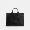 Τσάντα Shopper Wesley από δέρμα Maxi Signature