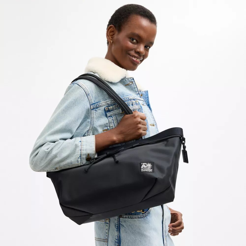 Τσάντα Tote με φιόγκο Coachtopia