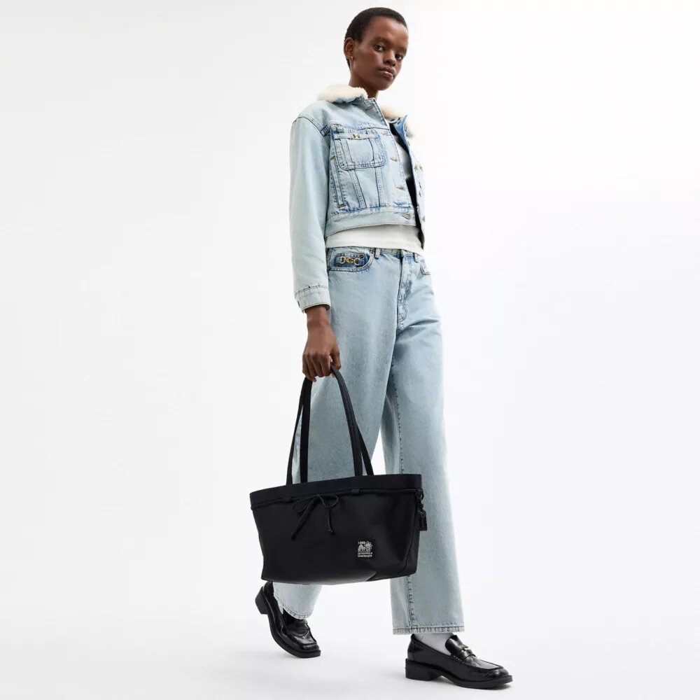 Τσάντα Tote με φιόγκο Coachtopia