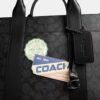Τσάντα Wesley Shopper από Signature Canvas με ετικέτες