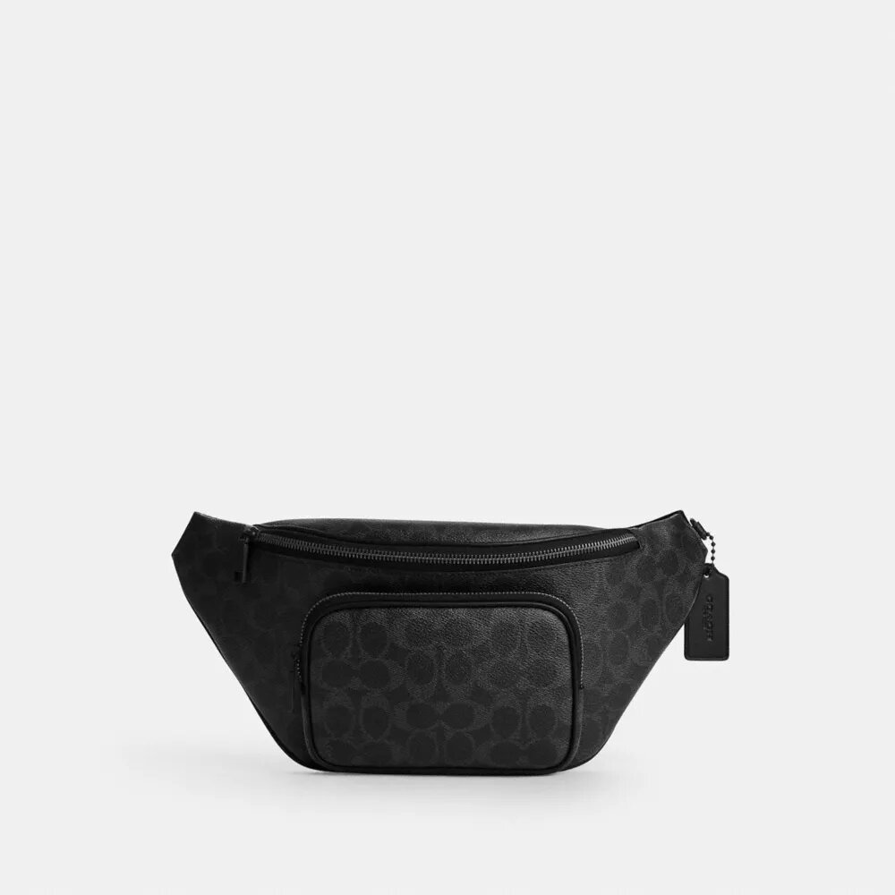 Τσάντα ζώνης Travis 35 σε Signature Canvas