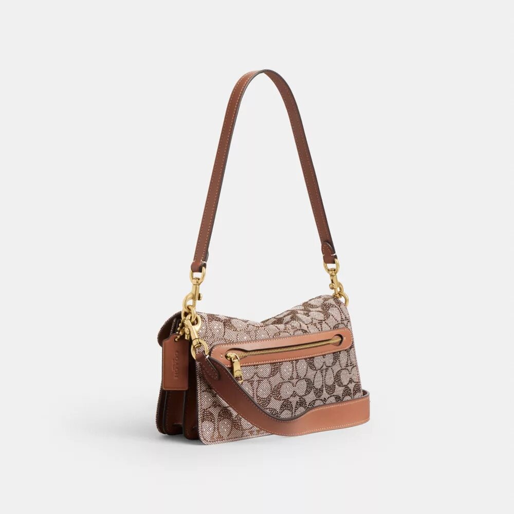 Τσάντες Ώμου Tabby 26 σε Crystal Signature Jacquard
