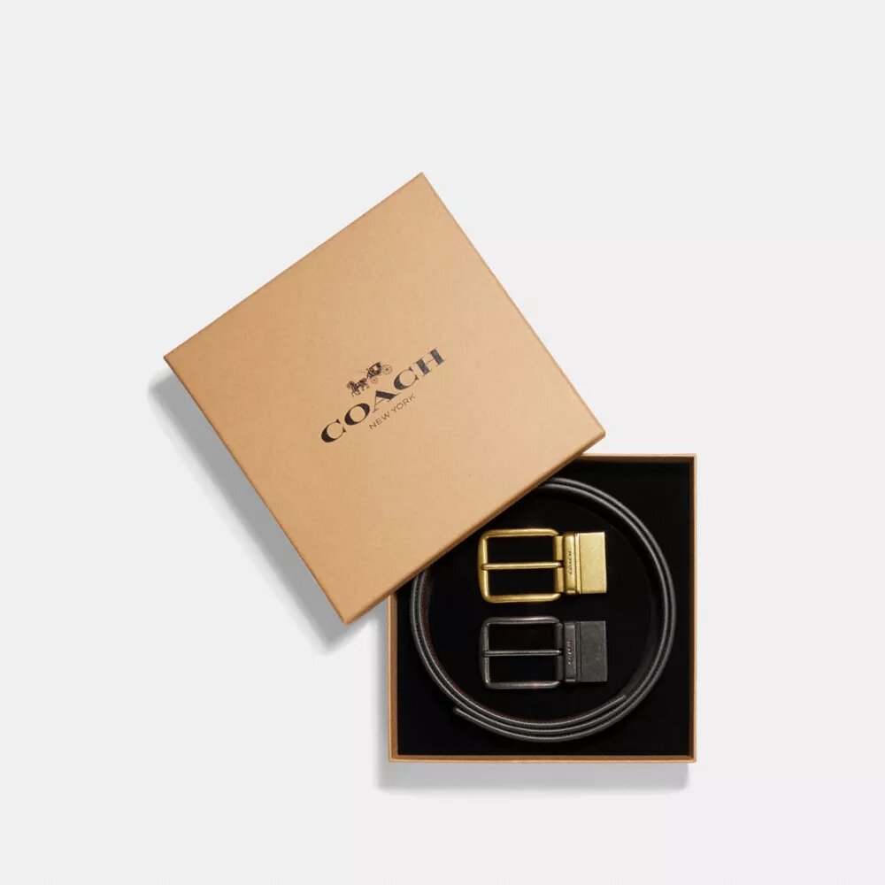 Ζώνη με αγκράφα τύπου «Boxed Harness», κομμένη στο μέγεθος, αναστρέψιμη, 38 Mm