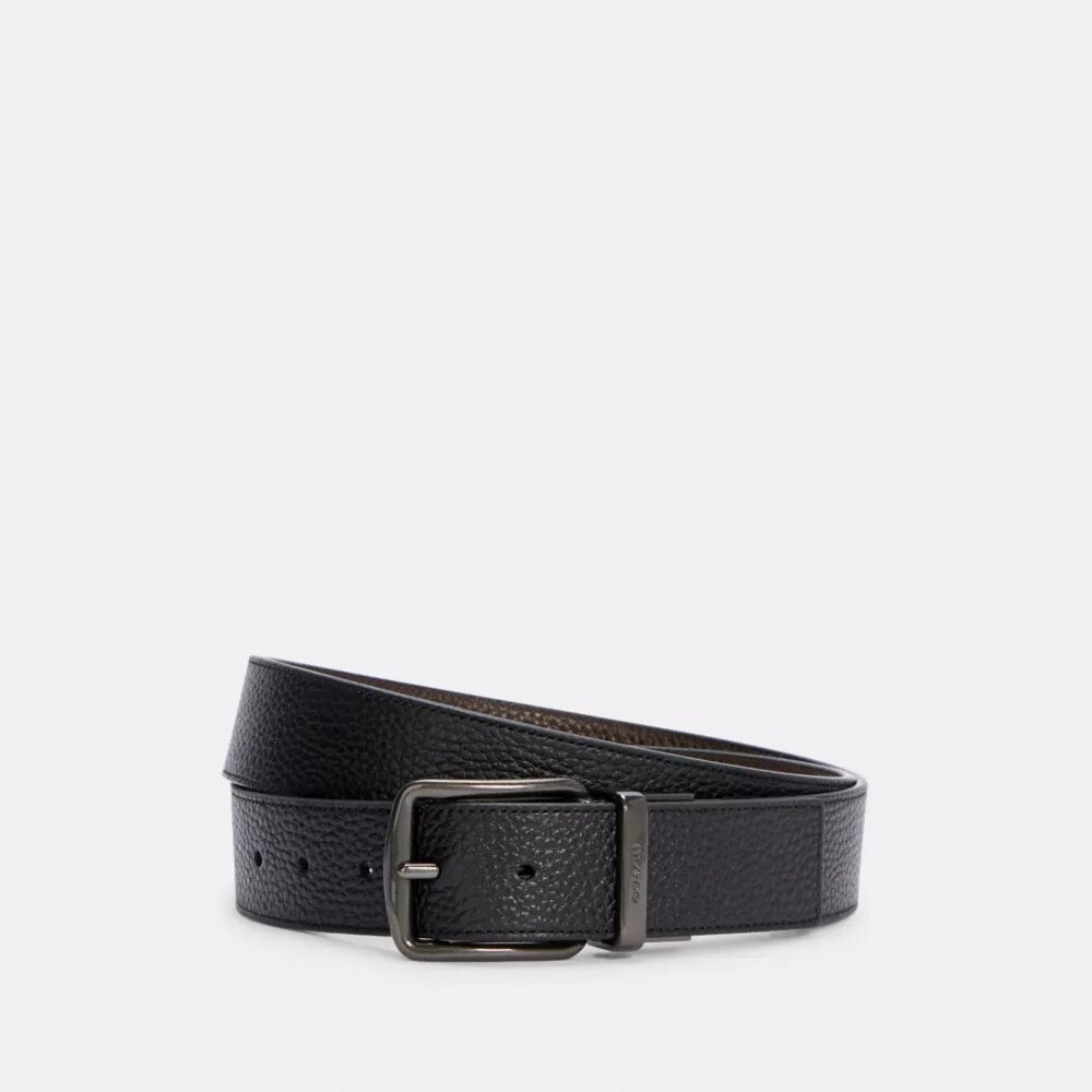 Ζώνη με αγκράφα τύπου «Boxed Harness», κομμένη στο μέγεθος, αναστρέψιμη, 38 Mm