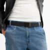 Ζώνη με πλακέτα σε κουτί και αγκράφα τύπου «Harness», που κόβεται στο επιθυμητό μέγεθος και είναι αναστρέψιμη, 38 mm